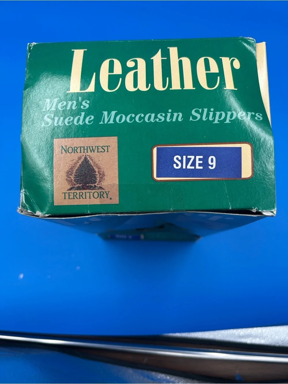 Northwest Territory Leather Suede Moccasin Men’s Size 9 NIB but 30 years old